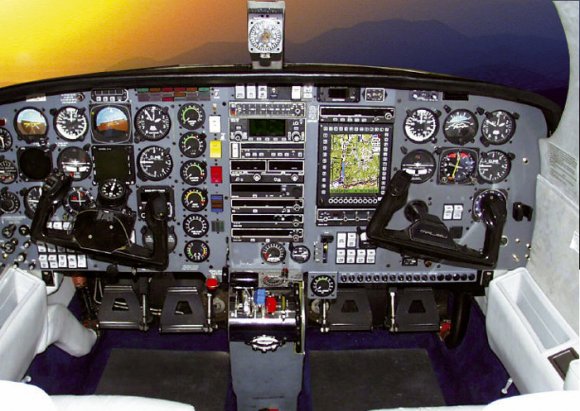 Piper Malibu DLX MT Cockpit (1997)